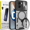 Etui na telefon Xiaomi POCO X7 PRO 5G Oxygen RR Srebrne + Szkło Hartowane.webp