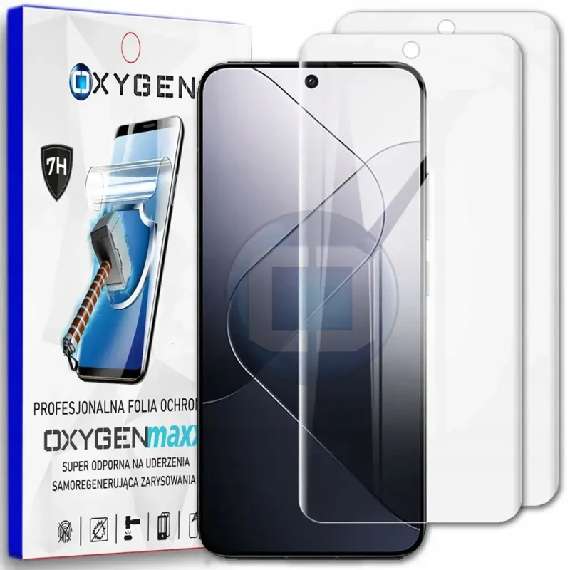 2X SUPER Folia OXYGEN ochrona na ekran do Samsung Galaxy S25 ULTRA Samoregenerująca.webp