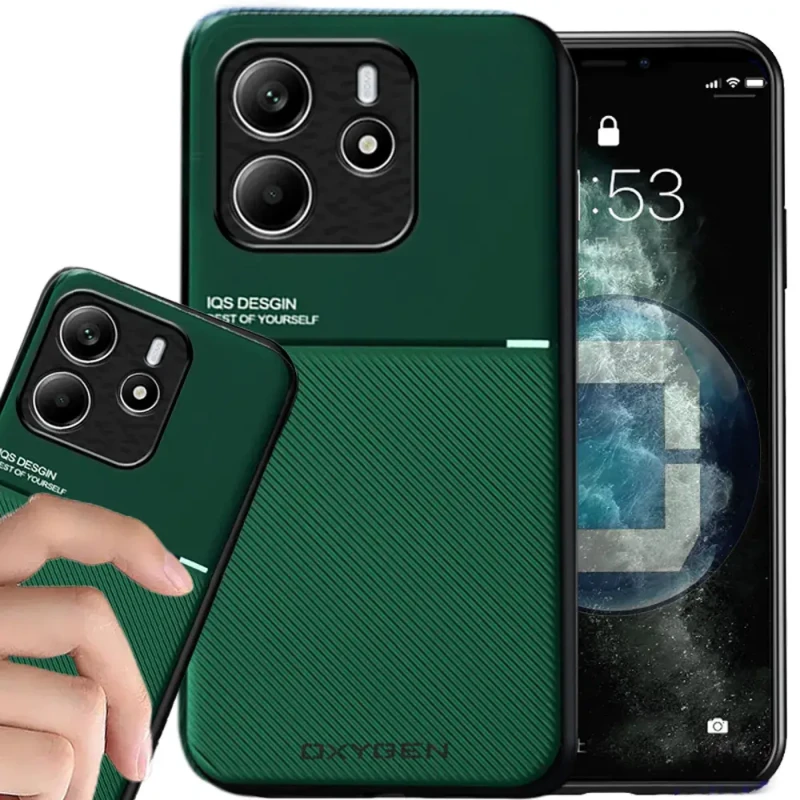 Etui na telefon Xiaomi Redmi Note 14 5G Oxygen IQS Zielone.webp