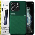 Etui na telefon Xiaomi Redmi Note 14 5G Oxygen IQS Zielone + Szkło Hartowane.webp