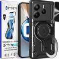 Etui na telefon Xiaomi Redmi Note 14 5G Oxygen RR czarne + Super Folia.webp