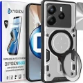 Etui na telefon Xiaomi Redmi Note 14 5G Oxygen RR Srebrne + Super Folia.webp