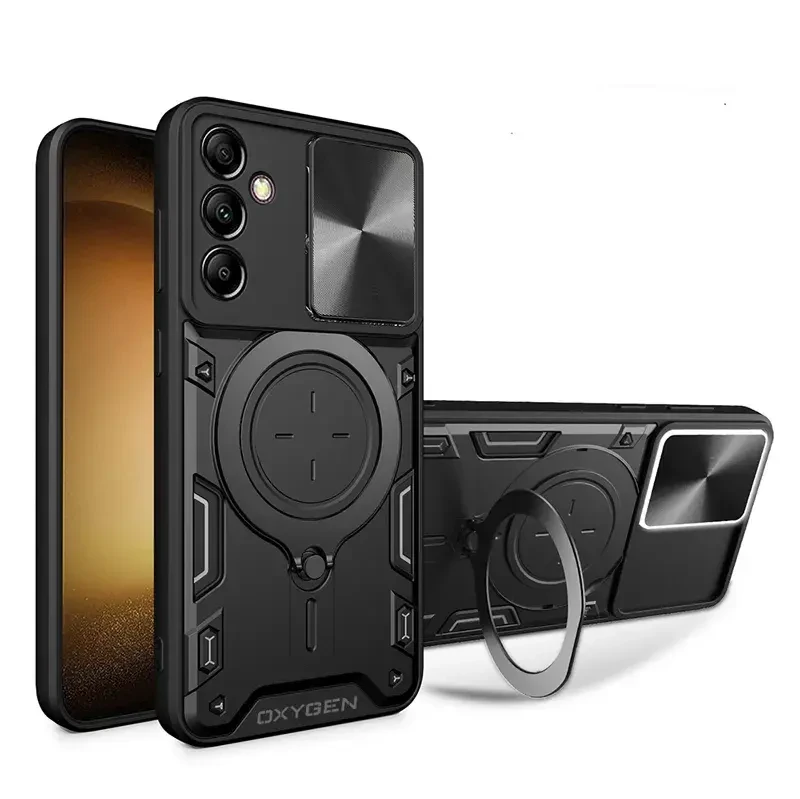 Etui na telefon Samsung Galaxy S25 PLUS Oxygen RR Czarne.webp