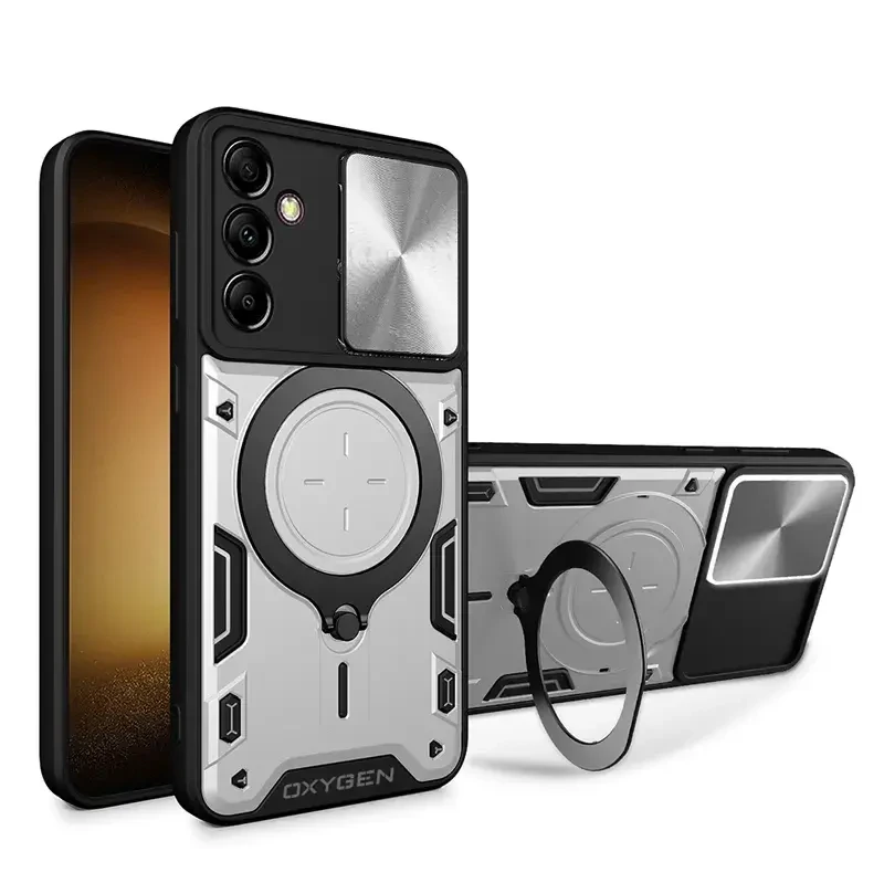 Etui na telefon Samsung Galaxy S25 Plus Oxygen RR Srebrne.webp