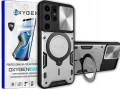 Etui na telefon Samsung Galaxy S25 ULTRA Oxygen RR Srebrne + Super Folia.webp