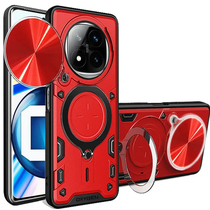 Etui na telefon Xiaomi Redmi Note 14 PRO 5G Oxygen RR Czerwone.webp