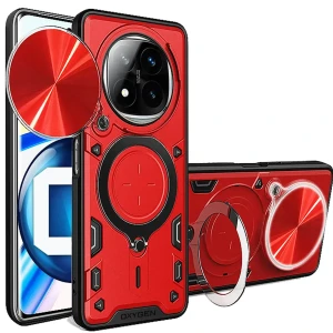 Etui na telefon Xiaomi Redmi Note 14 PRO PLUS 5G Oxygen RR Czerwone