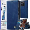 Etui na telefon Xiaomi Redmi Note 14 5G Oxygen Book Niebieskie + Super Folia.webp