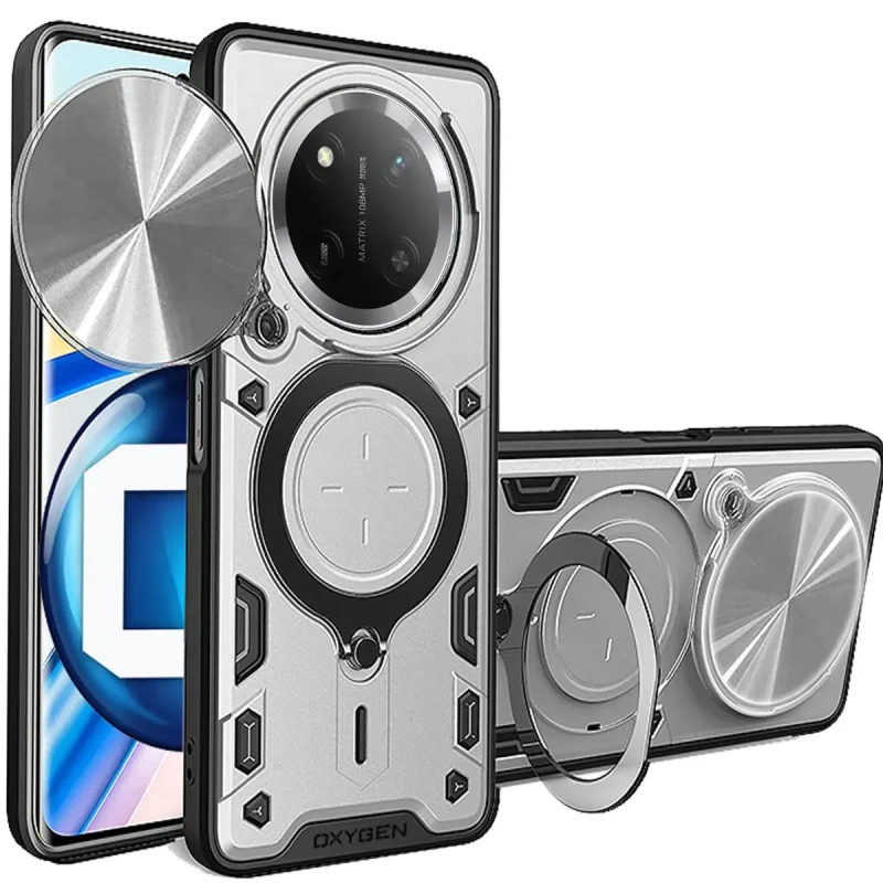 Etui na telefon Honor Magic7 Lite Oxygen RR Srebrne.webp