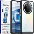 Etui na telefon Honor Magic7 Lite Oxygen Pure Czarne + Super Folia.webp