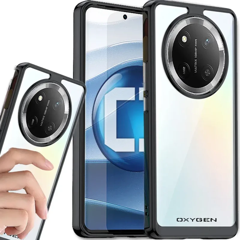 Etui na telefon Honor Magic7 Lite Oxygen Pure Czarne.webp