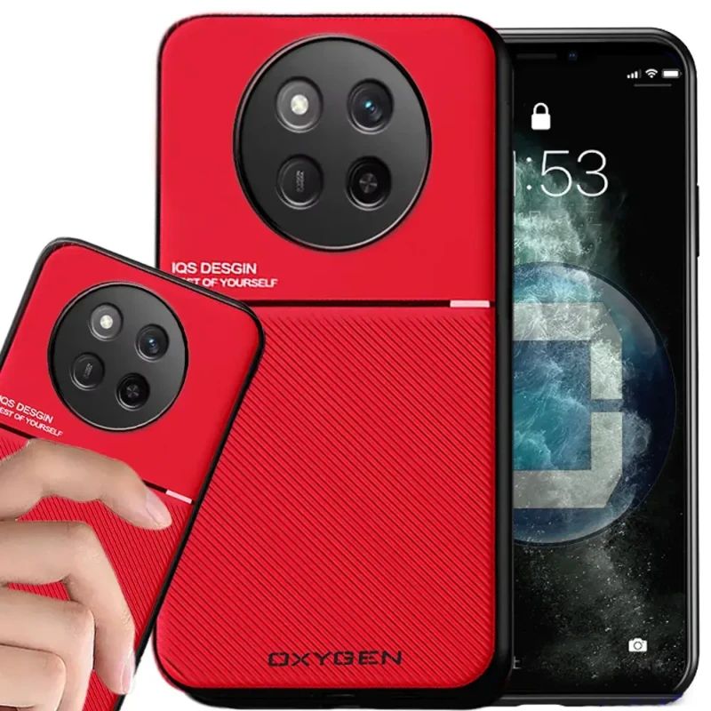Etui na telefon Honor Magic7 Lite Oxygen IQS Czerwone.webp