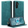 Etui na telefon Samsung Galaxy A55 5G Portfel skóra Oxygen BooK Zielone.webp