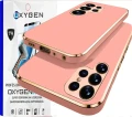 Etui na telefon Samsung Galaxy S25 Ultra Oxygen GLOW Różowe + Super Folia.webp