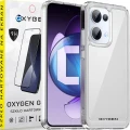 Etui na telefon Oppo Reno13 Oxygen Pure Bezbarwne + Szkło Hartowane 9H.webp