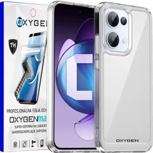 Etui na telefon Oppo Reno13 Oxygen Pure Bezbarwne + Super Folia