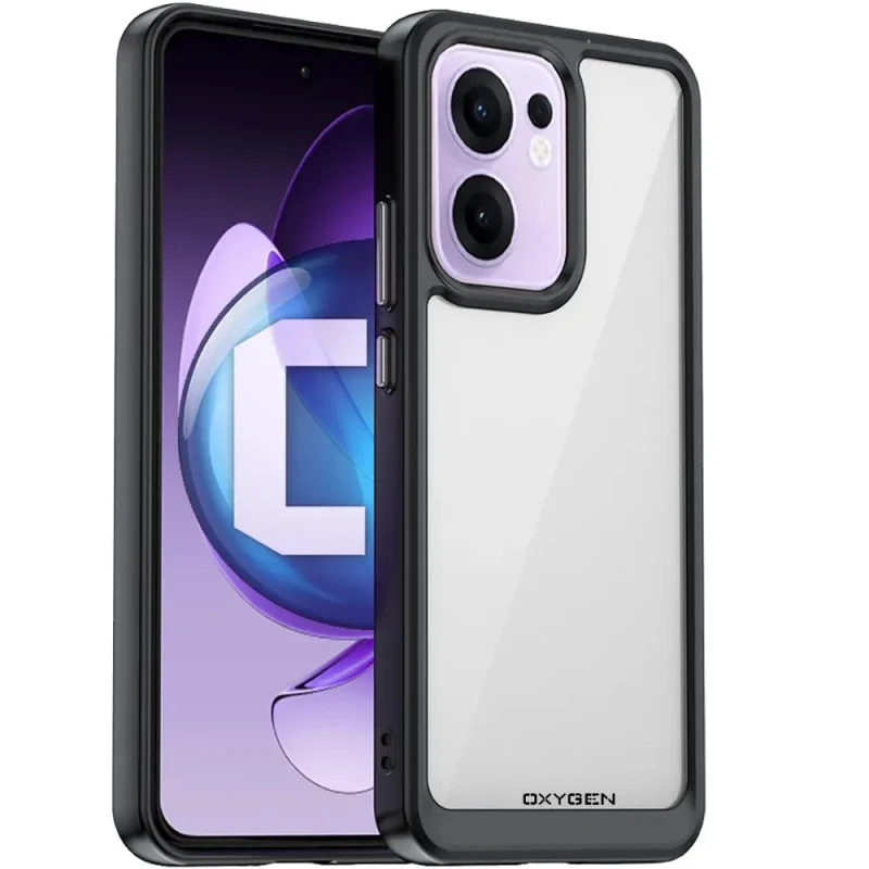 Etui na telefon Oppo Reno13 F 5G Oxygen Pure Czarne.webp