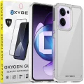 Etui na telefon Oppo Reno13 F 5G Oxygen Pure Bezbarwne + Szkło Hartowane 9H.webp