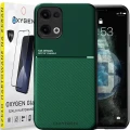 Etui na telefon Oppo Reno13 5G Oxygen IQS Zielone + Szkło Hartowane 9H.webp