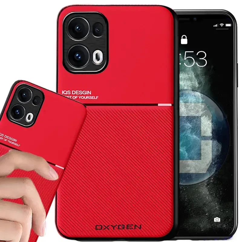 Etui na telefon Oppo Reno13 PRO 5G Oxygen IQS Czerwone.webp