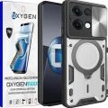 Etui na telefon Oppo Reno13 5G Oxygen RR Srebrne + Super Folia.webp