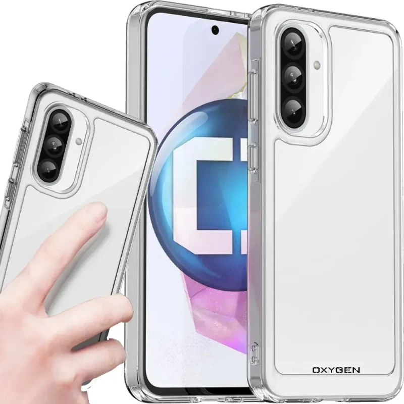 Etui na telefon Samsung Galaxy A56 5G Oxygen Pure Bezbarwne.webp