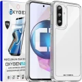 Etui na telefon Samsung Galaxy A56 5G Oxygen Pure Bezbarwne + Super Folia.webp