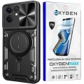 Etui na telefon Oppo Reno13 F 5G Oxygen RR Czarne + Super Folia.webp