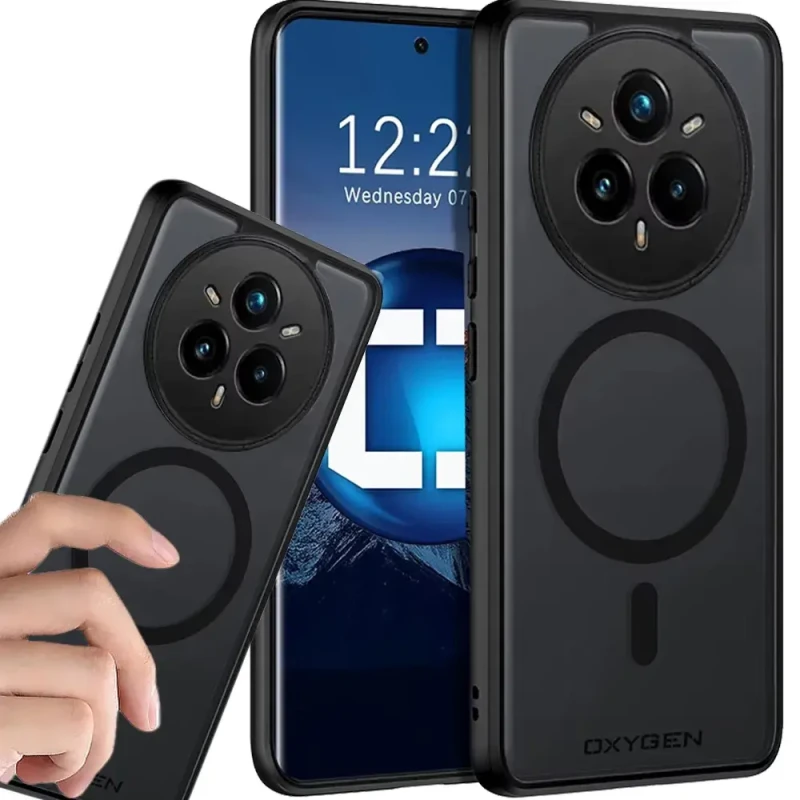 Etui na telefon Realme 14 PRO PLUS 5G Oxygen MAGSafe Czarne.webp