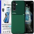 Etui na telefon Samsung Galaxy A36 5G Oxygen IQS Zielone + Super Folia.webp