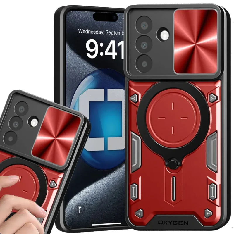 Etui na telefon Samsung Galaxy A36 5G Oxygen RR Czerwone.webp