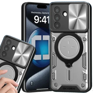 Etui na telefon Samsung Galaxy A36 5G Oxygen RR Srebrne