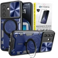 Etui na telefon Samsung Galaxy A36 5G Oxygen RR Niebieskie + Szkło Hartowane 9H.webp