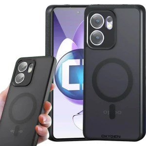 Etui na telefon Oppo Reno13 FS 5G Oxygen MAGSafe Czarne
