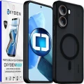 Etui na telefon Xiaomi Poco X7 PRO 5G Oxygen MAGSafe Czarne + Super Folia.webp