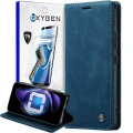 Etui na telefon Oppo Reno13 PRO 5G Oxygen BooK Niebieskie + Super Folia.webp