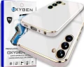 Etui na telefon Samsung Galaxy A36 5G Oxygen GLOW Białe + Super Folia.webp