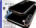 Etui na telefon Samsung Galaxy A26 5G Oxygen GLOW Czarne + Super Folia.webp