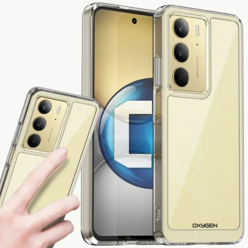 Etui na telefon Realme 14x Oxygen Pure Bezbarwne.webp