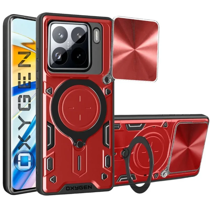 Etui na telefon Xiaomi 15 5G Oxygen RR Czerwone.webp