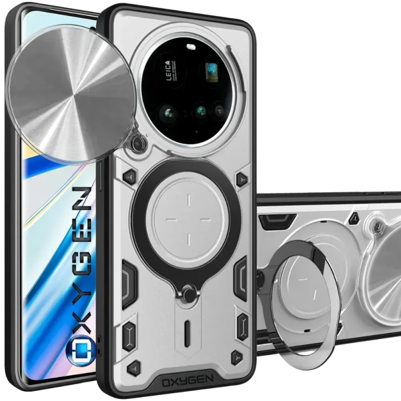 Etui na telefon Xiaomi 15 ULTRA Oxygen RR Srebrne.webp