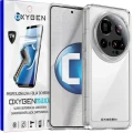 Etui na telefon Xiaomi 15 ULTRA Oxygen Pure Bezbarwne + Super Folia.webp