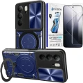 Etui na telefon Realme 14x Oxygen RR Niebieskie + Super Folia.webp