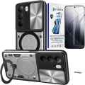 Etui na telefon Realme 14x Oxygen RR Srebrne + Super Folia.webp