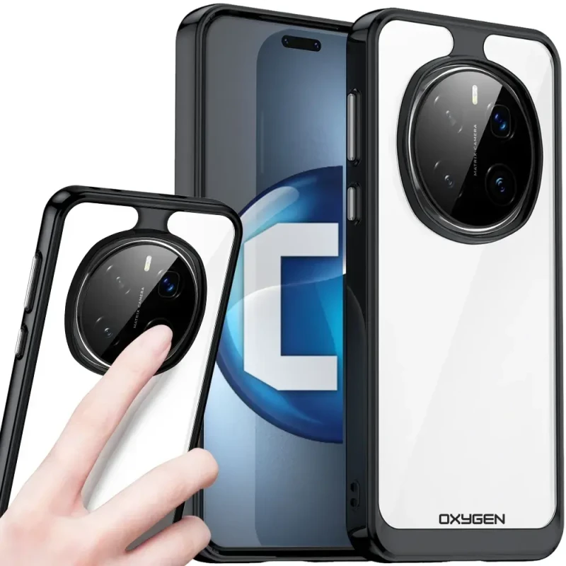 Etui na telefon Honor Magic7 PRO Oxygen Pure Czarne.webp