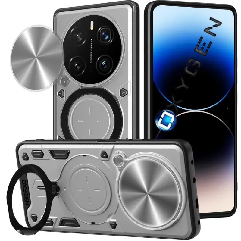 Etui na telefon Honor Magic7 PRO Oxygen RR Srebrne.webp