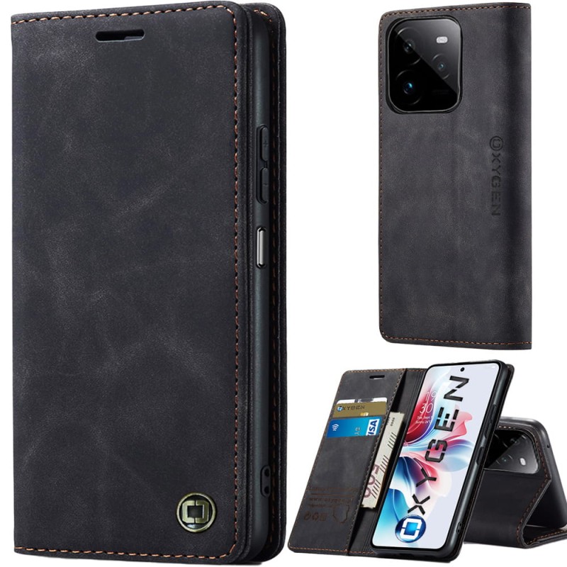 Etui na telefon Realme GT 7 PRO Oxygen Book Czarne.jpg