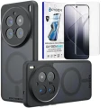 Etui na telefon VIVO X200 PRO Oxygen MAGSafe Czarne + Super Folia.webp