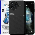 Etui na telefon Xiaomi POCO F7 PRO Oxygen IQS Czarne + Super Folia.webp