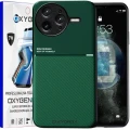 Etui na telefon Xiaomi POCO F7 PRO Oxygen IQS Zielone + Super Folia.webp